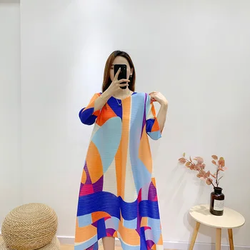 Printed Fashion Pleated 2020 New Summer Fashion Large Women's Dress
Printed Fashion Pleated 2020 New Summer Fashion Large Women's Dress