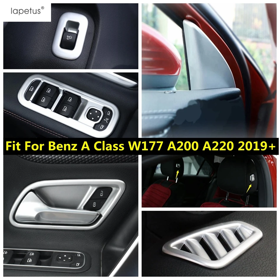 Pillar A Frame / Window Lift Handle Bowl / Rear Trunk Button Trim Accessories Interior For Benz A Class W177 A200 A220 2019-2023
Pillar A Frame / Window Lift Handle Bowl / Rear Trunk Button Trim Accessories Interior For Benz A Class W177 A200 A220 2019-2023