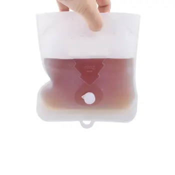 Food Grade Silicone Fresh-Keeping Bag Without Tie Rod With Date Pointer Food Packing Ziplock Bag Storage Bag
Food Grade Silicone Fresh-Keeping Bag Without Tie Rod With Date Pointer Food Packing Ziplock Bag Storage Bag