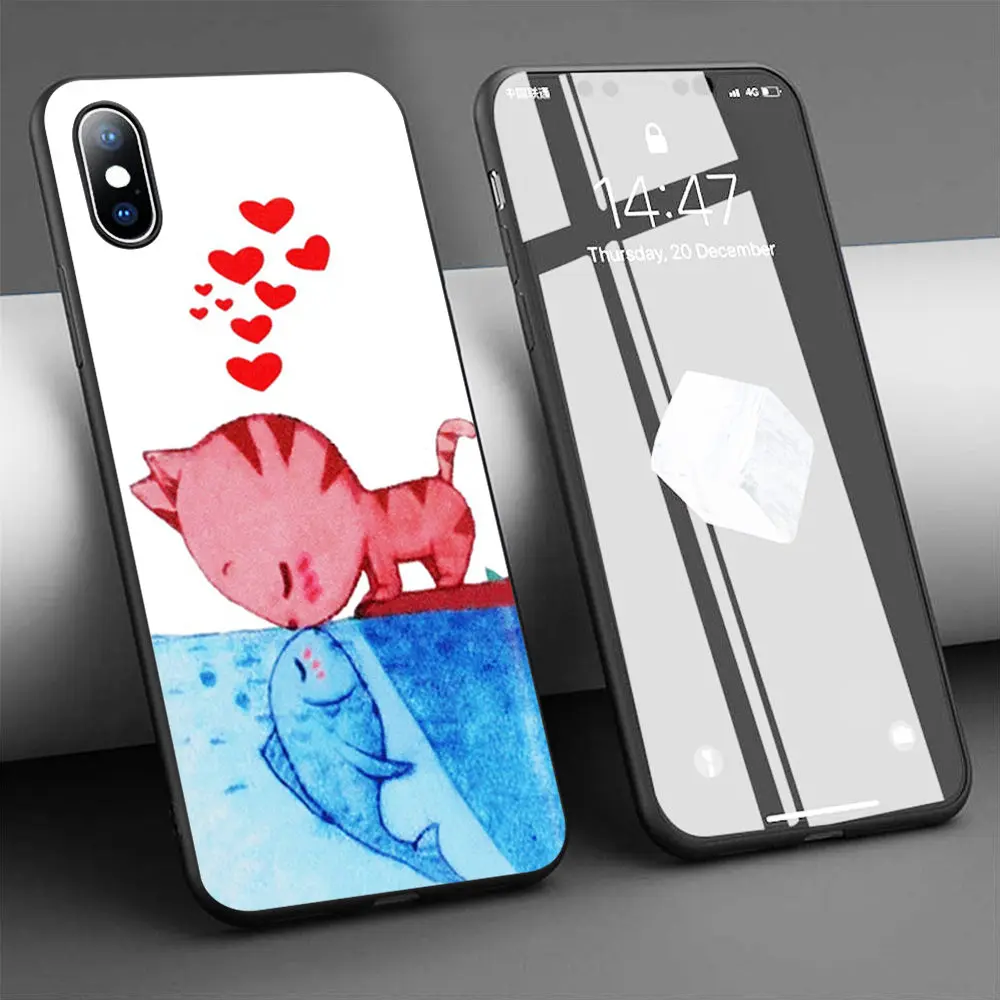 Мягкий силиконовый чехол для телефона iPhone 11 Pro Max X 5S 6 6S XR XS 7 8 Plus | Мобильные