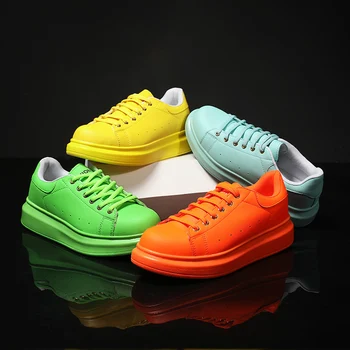 OLOMM Pu Leathable Trend Hot Sale Unisex Casual Shoes Comfortable Outdoor waterproof Men's Fashion Sneakers Non-slipWomen Shoes
OLOMM Pu Leathable Trend Hot Sale Unisex Casual Shoes Comfortable Outdoor waterproof Men's Fashion Sneakers Non-slipWomen Shoes
