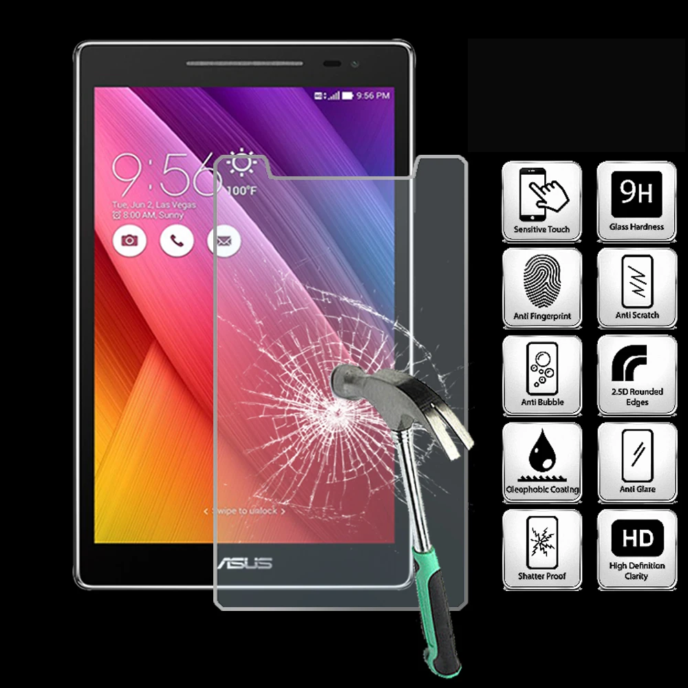 For Asus ZenPad 8.0 Z380C-CA-KL-KNL-M Tablet Tempered Glass Screen Protector Cover Explosion-Proof Anti-Scratch Screen Film
For Asus ZenPad 8.0 Z380C-CA-KL-KNL-M Tablet Tempered Glass Screen Protector Cover Explosion-Proof Anti-Scratch Screen Film