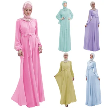 Ramadan Eid Mubarak Chiffon Abaya Dubai Hijab Muslim Dress Kaftan Caftan Islam Turkish African Dresses Abayas For Women Vestidos
Ramadan Eid Mubarak Chiffon Abaya Dubai Hijab Muslim Dress Kaftan Caftan Islam Turkish African Dresses Abayas For Women Vestidos