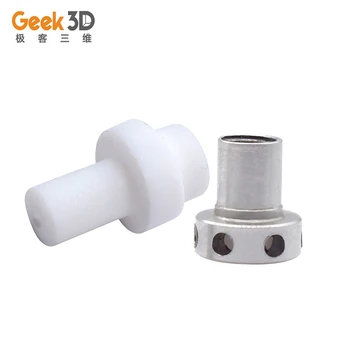 3D Printer Parts 1pcs Ultimaker 2 UM2 Hot End Lsolator Coupler PTFE Teflon Lnner Sleeve for 1.75mm/3mm Filament 
3D Printer Parts 1pcs Ultimaker 2 UM2 Hot End Lsolator Coupler PTFE Teflon Lnner Sleeve for 1.75mm/3mm Filament