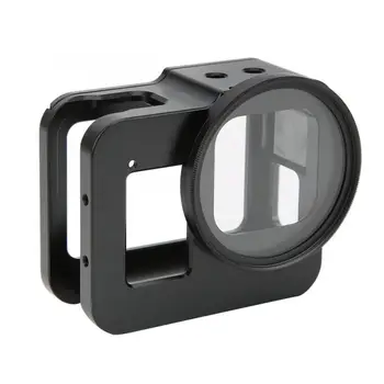 Sports Camera Protective Frame Housing Shell Protective Frame Accessory with 52mm UV Filter for for GOPRO Hero 8 Sports Camera
Sports Camera Protective Frame Housing Shell Protective Frame Accessory with 52mm UV Filter for for GOPRO Hero 8 Sports Camera