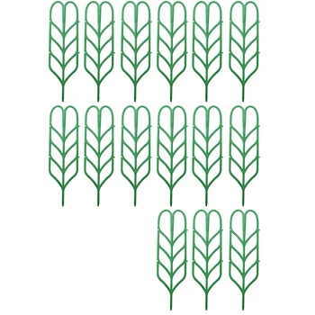 Plant Lattice DIY for Potted Plant Stand, Leaf-Shaped Mini Climbing Plant Stand, 16 Inch(15 Packs)
Plant Lattice DIY for Potted Plant Stand, Leaf-Shaped Mini Climbing Plant Stand, 16 Inch(15 Packs)