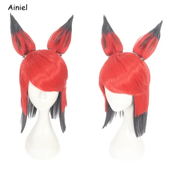 New Hazbin Cosplay Costume Hotel ALASTOR Wigs Black Red Gradient Hair Halloween Carnival Party Christmas Accessories Props
New Hazbin Cosplay Costume Hotel ALASTOR Wigs Black Red Gradient Hair Halloween Carnival Party Christmas Accessories Props