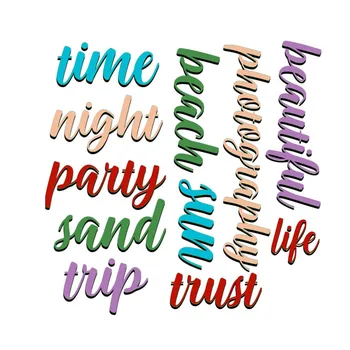 YaMinSanNiO Letter Dies Party Time Word Metal Cutting Dies Scrapbooking Album Embossing Stencil Diecut New 2019 Home Decor Craft 
YaMinSanNiO Letter Dies Party Time Word Metal Cutting Dies Scrapbooking Album Embossing Stencil Diecut New 2019 Home Decor Craft