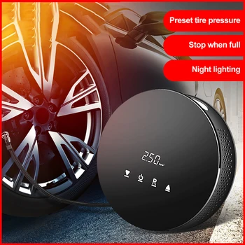 DC12V Portable Car Tire Inflator Smart Touch Screen Air Compressor Pump with LED Light Pump for Car Motorcycle
DC12V Portable Car Tire Inflator Smart Touch Screen Air Compressor Pump with LED Light Pump for Car Motorcycle