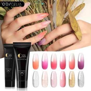 COSCELILA 1 Pc 30ml Nail Polish Solid-State Extension Glue Set Fast Extension Glue Base Seal Coat Extended Crystal Nail Polish
COSCELILA 1 Pc 30ml Nail Polish Solid-State Extension Glue Set Fast Extension Glue Base Seal Coat Extended Crystal Nail Polish