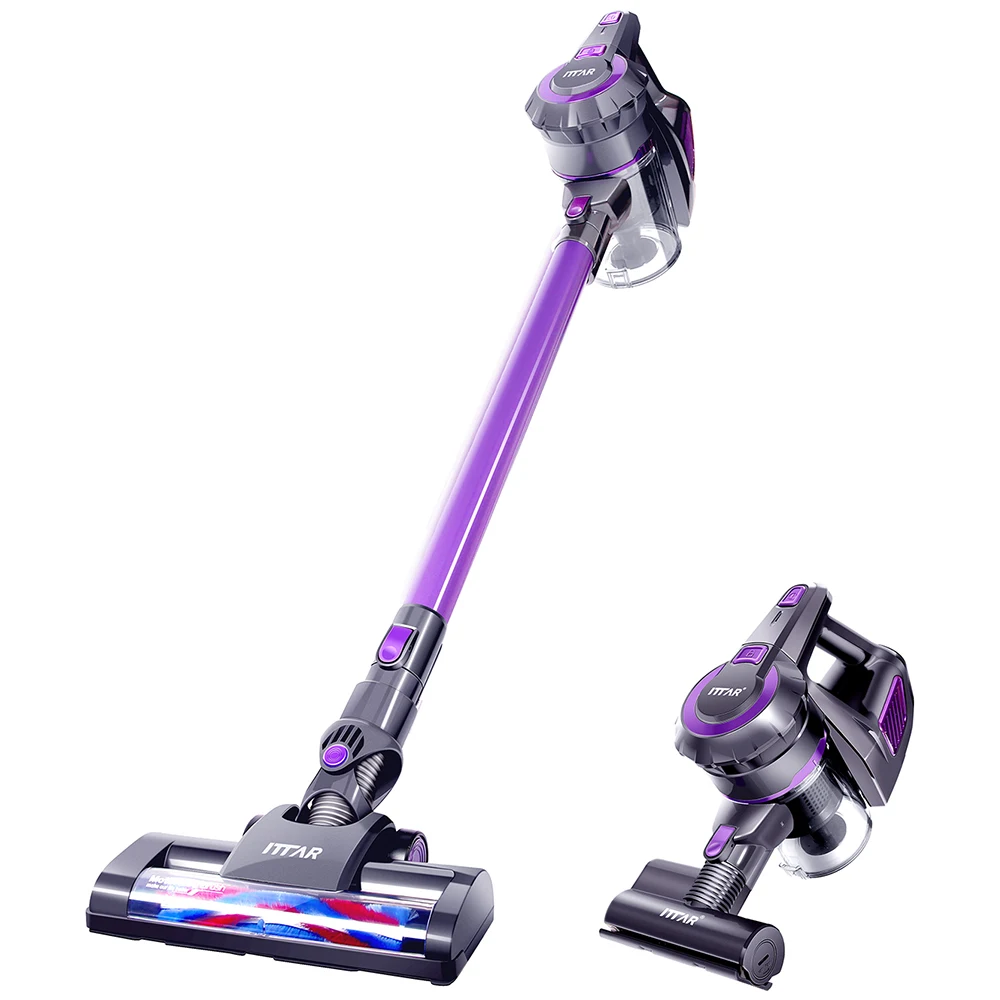 2019 New ITTAR C19B Wireless Vacuum Cleaner 120W Rechargeable Handheld Dust Box Vertical Househole Aspirador Cleaning Machine
2019 New ITTAR C19B Wireless Vacuum Cleaner 120W Rechargeable Handheld Dust Box Vertical Househole Aspirador Cleaning Machine