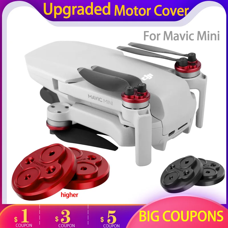 Mavic Mini Upgraded Motor Cover Heighten Protector for Mavic Mini Accessories Aluminium Cap Engine Prevent Propeller Scratch
Mavic Mini Upgraded Motor Cover Heighten Protector for Mavic Mini Accessories Aluminium Cap Engine Prevent Propeller Scratch