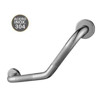 Kibath non-slip safety handle in stainless steel Z. Gloss chrome finish and 6 anchor points, includes screws
Kibath non-slip safety handle in stainless steel Z. Gloss chrome finish and 6 anchor points, includes screws