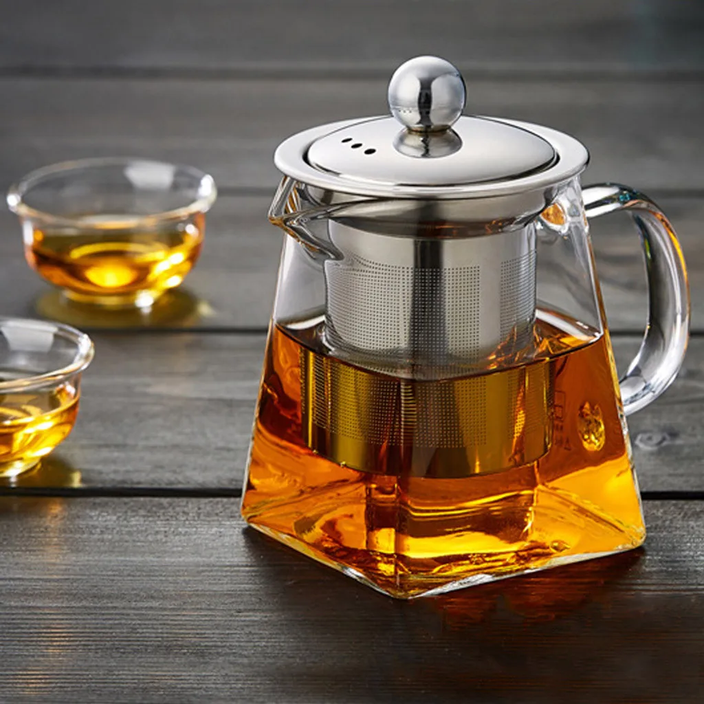 TENSKE Heat Resistant Kung Fu Glass Teapot with Strainer Filter Infuser Tea Pot 350ml Thickening Square Loose Leaf Flower Teapot
TENSKE Heat Resistant Kung Fu Glass Teapot with Strainer Filter Infuser Tea Pot 350ml Thickening Square Loose Leaf Flower Teapot