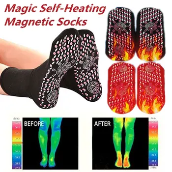 Self-Heating Health Care Socks Tourmaline Magnetic Therapy Comfortable And Breathable Massager Winter Warm Foot Care Socks J9
Self-Heating Health Care Socks Tourmaline Magnetic Therapy Comfortable And Breathable Massager Winter Warm Foot Care Socks J9