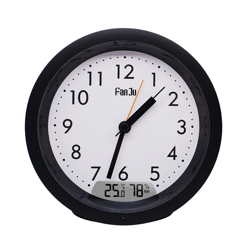 Digital Alarm Clock Temperature Humidity Display Automatic Backlight Classic Round Desktop Table Bedside Clocks Home Decor
Digital Alarm Clock Temperature Humidity Display Automatic Backlight Classic Round Desktop Table Bedside Clocks Home Decor