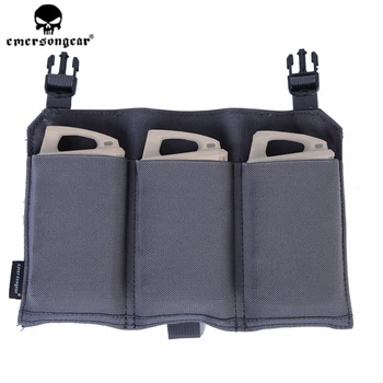 Emersongear 5.56 Triple Mag Pouch Panel Hunting Tactical Military Airsoft Magazine Case for 419 420 Vest Army Pouch 
Emersongear 5.56 Triple Mag Pouch Panel Hunting Tactical Military Airsoft Magazine Case for 419 420 Vest Army Pouch