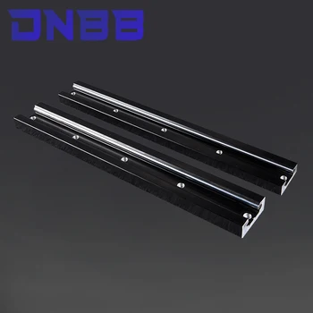 Black built-in dual-axis linear guide 60mm SGR20 slide rail SGB20 block optical axis photography track woodworking machinery