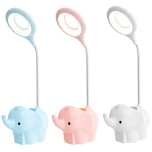 Cute Pet Elephant Desk Lamp Led Eye Protection Dormitory Desk Touch Type Three-Color Temperature Adjustable Learning Desk Lights
Cute Pet Elephant Desk Lamp Led Eye Protection Dormitory Desk Touch Type Three-Color Temperature Adjustable Learning Desk Lights