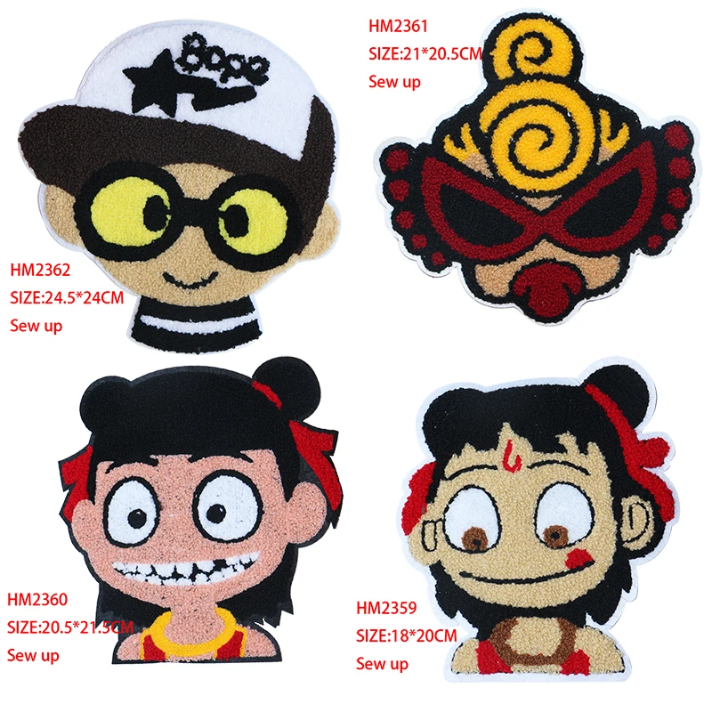 Cartoon Decorative Patch Nezha,boy icon Towel Embroidered Applique Patches For DIY Iron on Badges on clothes Stickers
Cartoon Decorative Patch Nezha,boy icon Towel Embroidered Applique Patches For DIY Iron on Badges on clothes Stickers