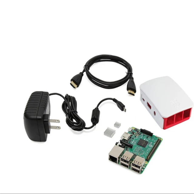 For Raspberry Pi 3 COMPLETE Starter Kit, Black, For Raspberry Pi3 Model B Barebones Computer Motherboard 64bit Quad-Core CPU 1G
For Raspberry Pi 3 COMPLETE Starter Kit, Black, For Raspberry Pi3 Model B Barebones Computer Motherboard 64bit Quad-Core CPU 1G