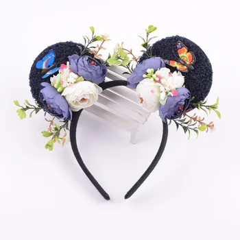 Camellia Minnie Mouse Ear Flower Headband Cat Ear Hair Band Wreath Floral Crown For Girl Celebration Gift Party Hair Accessories
Camellia Minnie Mouse Ear Flower Headband Cat Ear Hair Band Wreath Floral Crown For Girl Celebration Gift Party Hair Accessories