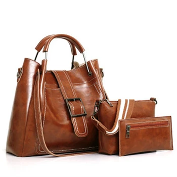 3pcs Shoulder Messenger Bag Lady Designer Totes Female Wide Shoulder Strap Handbags
3pcs Shoulder Messenger Bag Lady Designer Totes Female Wide Shoulder Strap Handbags
