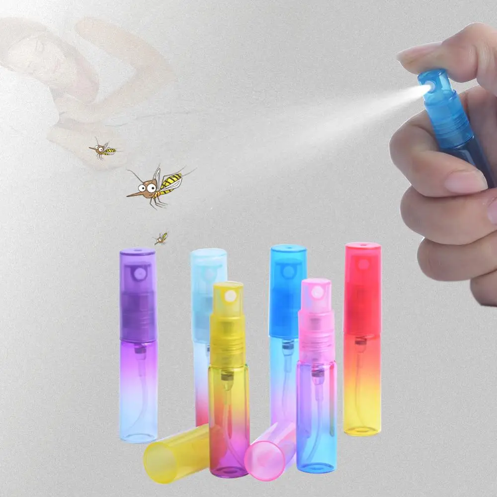 MUB-5ml-6PCS-Mini-Portable-Colorful-Glass-Perfume-Bottle-With-Atomizer-Empty-Cosmetic-Containers-With-One