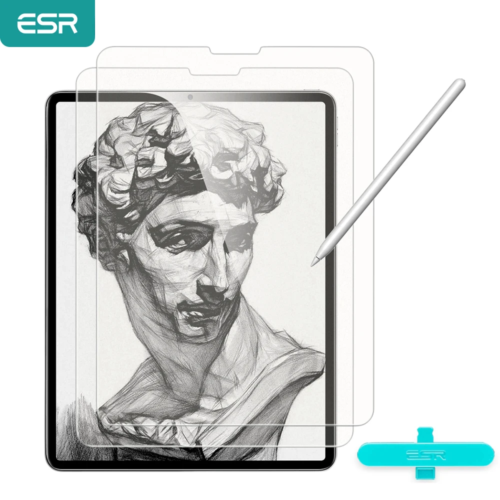 ESR Screen Protector for iPad Pro 12.9 2018 2PCS/Lot Anti-Glare Matte PET Film Support Apple Pencil for iPad Pro 12.9
ESR Screen Protector for iPad Pro 12.9 2018 2PCS/Lot Anti-Glare Matte PET Film Support Apple Pencil for iPad Pro 12.9