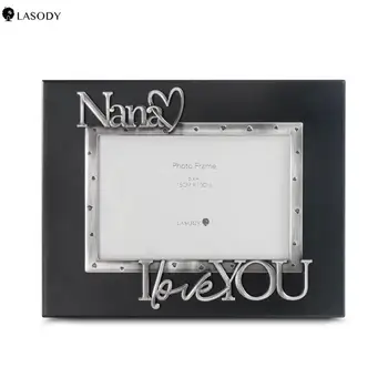 "Nana I Love You" Expressions Sentiment Picture Frame, 4x6 inch, Black Melamint, Mother day Gifts, Display on Tabletop, Desk
"Nana I Love You" Expressions Sentiment Picture Frame, 4x6 inch, Black Melamint, Mother day Gifts, Display on Tabletop, Desk