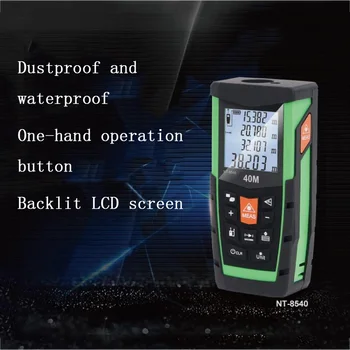 Measuring Equipment Laser Rangefinder Laser Wheel Level 40M Laser Ruler Electronic Equipment Ruler Distance Measuring Instrument
Measuring Equipment Laser Rangefinder Laser Wheel Level 40M Laser Ruler Electronic Equipment Ruler Distance Measuring Instrument