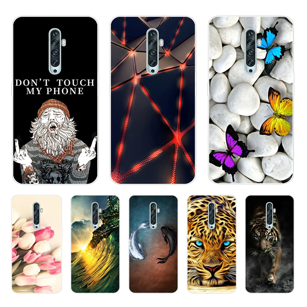 

For Oppo Reno2 Z Case Silicone Soft Printed Phone Cover for Oppo Reno2 F Case TPU Coque for OPPO Reno 2Z 2F Cases 2 Z F Reno2Z