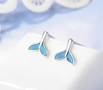 GU-144 Sterling Silver Piercing Mermaid Stud Earrings for Women Wedding Gift pendientes Brincos
GU-144 Sterling Silver Piercing Mermaid Stud Earrings for Women Wedding Gift pendientes Brincos