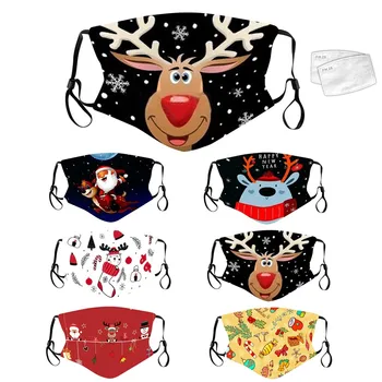 Protective Printing Unisex Christmas Outdoor Face Washable Breathable Reusable 1 Mask +2pc Filter Mascarilla Reutilizable
Protective Printing Unisex Christmas Outdoor Face Washable Breathable Reusable 1 Mask +2pc Filter Mascarilla Reutilizable