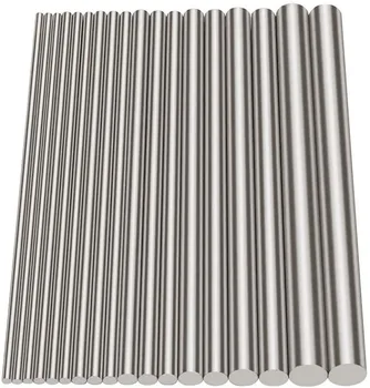 18pc 304 Stainless Steel Solid Round Rod Bar Stock Shaft Ground Assorted DIY Craft Tool Diameter 2/2.5/3/4/5/6/8mm Length 100mm
18pc 304 Stainless Steel Solid Round Rod Bar Stock Shaft Ground Assorted DIY Craft Tool Diameter 2/2.5/3/4/5/6/8mm Length 100mm