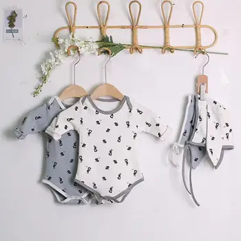 Autumn Baby Clothes Baby Bodysuit Newborn Cotton Long Sleeves Baby Jumpsuit With Bunny Ears Hat Kids Clothes Set
Autumn Baby Clothes Baby Bodysuit Newborn Cotton Long Sleeves Baby Jumpsuit With Bunny Ears Hat Kids Clothes Set