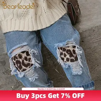 Bear Leader Girls Pants 2020 New Spring Autumn Kids Leopard Jeans Ripped Hole Pants Broken Denim Trousers Children Boy Girl 3 7Y
Bear Leader Girls Pants 2020 New Spring Autumn Kids Leopard Jeans Ripped Hole Pants Broken Denim Trousers Children Boy Girl 3 7Y