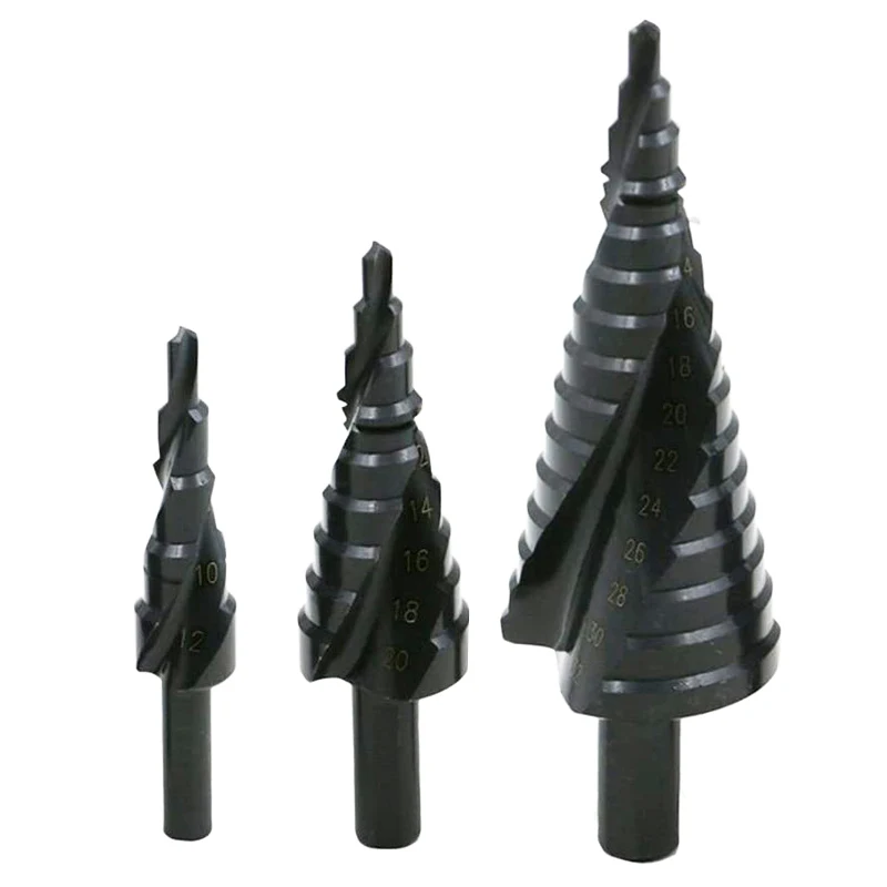 3pcs 4-32mm HSS Straight Groove Step Drill Bit Set Titanium Coated Wood Metal Hole Cutter Core Drill Bit Set
3pcs 4-32mm HSS Straight Groove Step Drill Bit Set Titanium Coated Wood Metal Hole Cutter Core Drill Bit Set