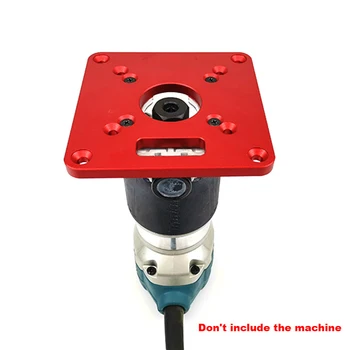 Replacement Table Router Board Pro Aluminum alloy Red Power Tools Insert