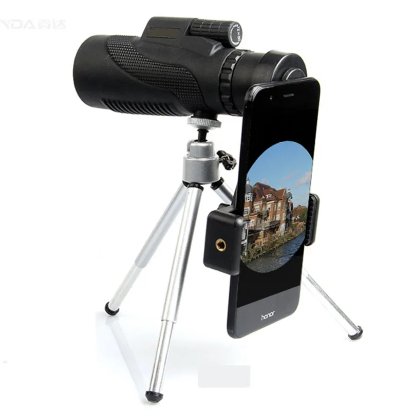 Professional Zoom Monocular 12x50 BAK4 Prism Telescope HD Night Vision Monocular Hunting Scopes Spyglass WithPhone Holder/Tripod
Professional Zoom Monocular 12x50 BAK4 Prism Telescope HD Night Vision Monocular Hunting Scopes Spyglass WithPhone Holder/Tripod