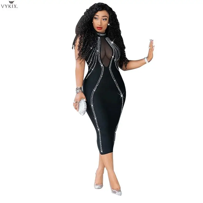 Summer Dress Women Sequin Dress Sexy Club Dresses Deep V Neck Black Dress Hollow Out Backless Midi Dresses Woman Party Night
Summer Dress Women Sequin Dress Sexy Club Dresses Deep V Neck Black Dress Hollow Out Backless Midi Dresses Woman Party Night