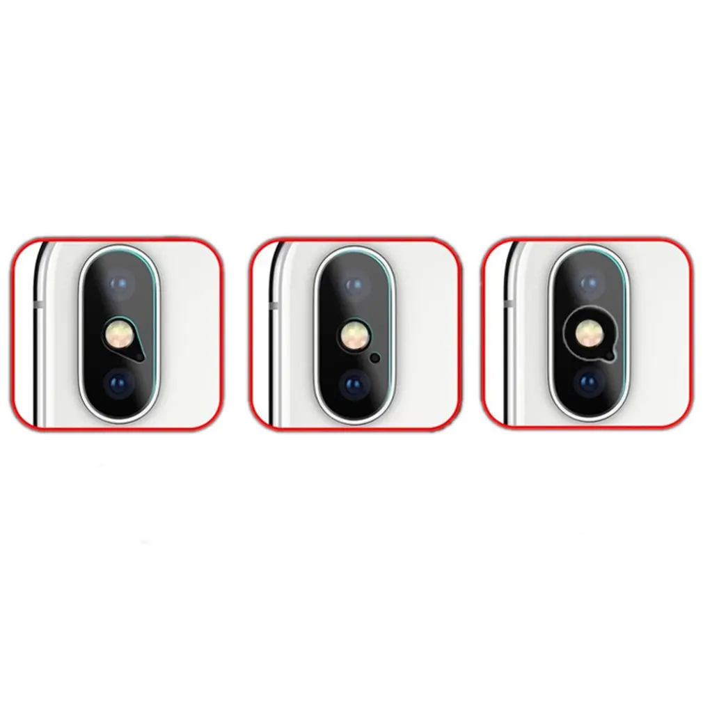 Professional Clear Back Camera Lens Screen Protector Protective Film Tempered Glass Screen Protector For iPhone XS Max