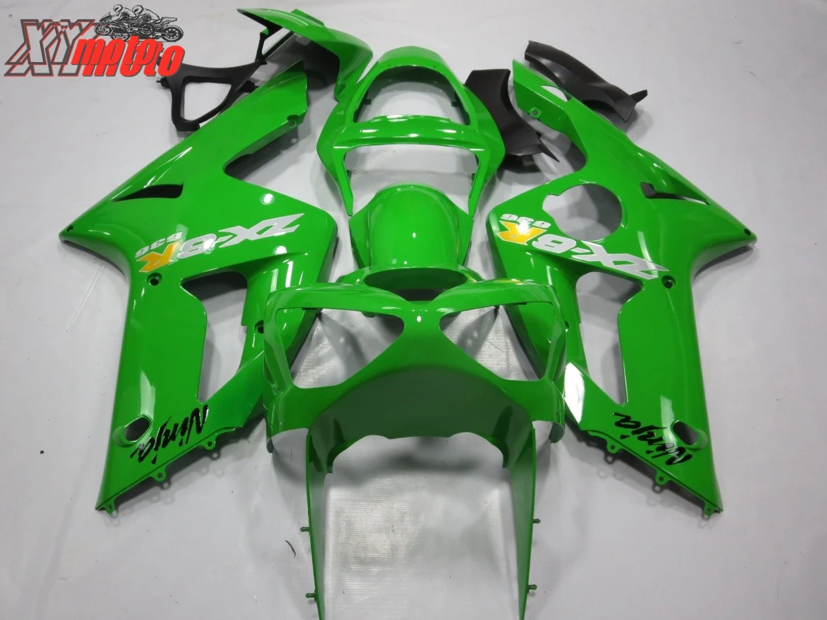 Motorcycle ABS Fairing Kit For Kawasaki ZX6R 636 2003-2004 Injection Full Fairings ZX-6R 03-04 Green Bodyworks
Motorcycle ABS Fairing Kit For Kawasaki ZX6R 636 2003-2004 Injection Full Fairings ZX-6R 03-04 Green Bodyworks