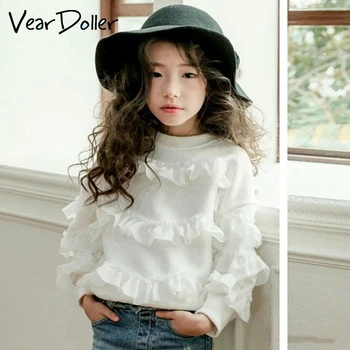 VearDoller Autumn Casual Girls Sweatshirts Korean Style Lace Patchwork Kids Tops Teenager T-shirts Fashion Girl Princess Shirts 
VearDoller Autumn Casual Girls Sweatshirts Korean Style Lace Patchwork Kids Tops Teenager T-shirts Fashion Girl Princess Shirts