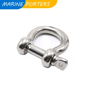 M22-M28 Solid Metal Bow Shackle Hooks Stainless Steel Carabiner Short Breaking boat rigging hardware Staples Connector Buckle
M22-M28 Solid Metal Bow Shackle Hooks Stainless Steel Carabiner Short Breaking boat rigging hardware Staples Connector Buckle