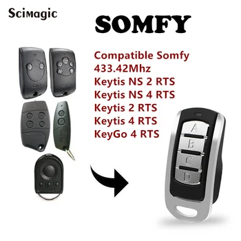 SOMFY Keytis NS 2 RTS garage remote 433.42Mhz rolling code remote control Somfy keytis 4 RTS handheld transmitter
SOMFY Keytis NS 2 RTS garage remote 433.42Mhz rolling code remote control Somfy keytis 4 RTS handheld transmitter
