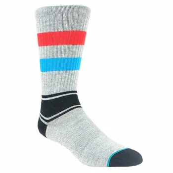 Men's Red Blue Bars Gray Skate Crew Socks USA Size M(6-9) ,Euro Size 39-42
Men's Red Blue Bars Gray Skate Crew Socks USA Size M(6-9) ,Euro Size 39-42