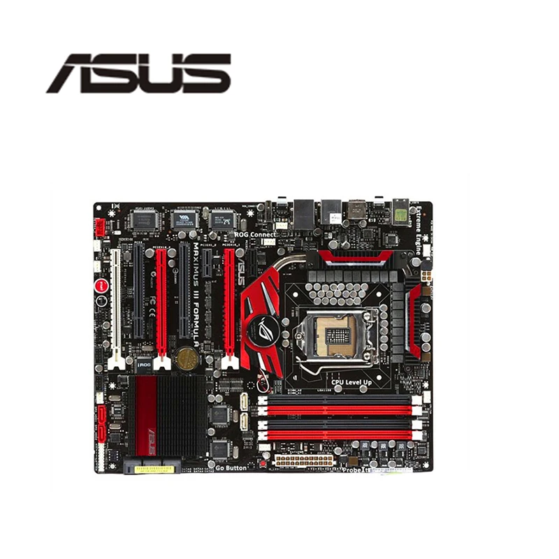 For ASUS Maximus III Formula Motherboard LGA 1156 DDR3 16GB For Intel P55 P7P55 Desktop Mainboard SATA II PCI-E X16 Used
For ASUS Maximus III Formula Motherboard LGA 1156 DDR3 16GB For Intel P55 P7P55 Desktop Mainboard SATA II PCI-E X16 Used
