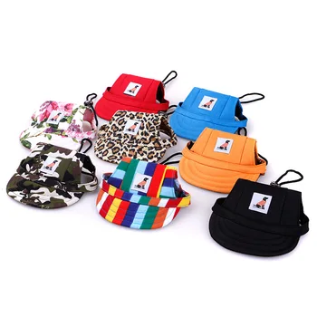 Dog Baseball cap Hat Summer shade puppy hats Cat hat Visor Cap With Ear Holes Pet Products Outdoor Accessories Sun Hat
Dog Baseball cap Hat Summer shade puppy hats Cat hat Visor Cap With Ear Holes Pet Products Outdoor Accessories Sun Hat