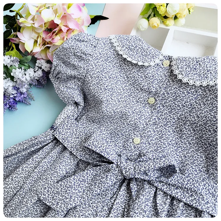 2019 Summer New Style 100-140 Cm Pure Cotton Floral-Print Smocking DIY ding hua Charlotte Celebrity Style Girls Dress 
2019 Summer New Style 100-140 Cm Pure Cotton Floral-Print Smocking DIY ding hua Charlotte Celebrity Style Girls Dress